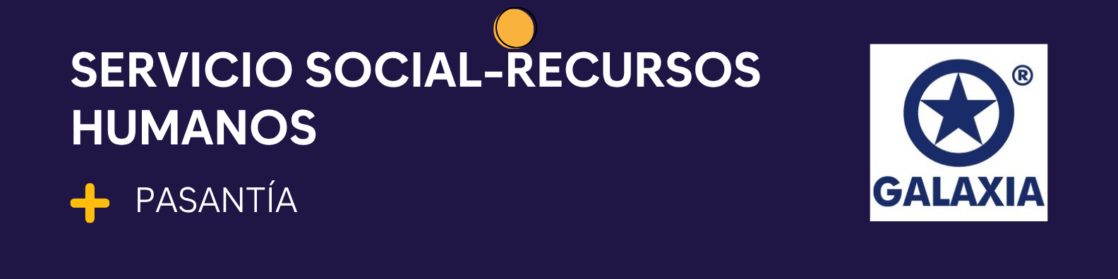 Oportunidad de Servicio Social – Recursos Humanos